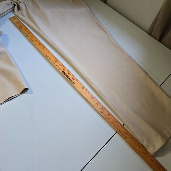 Mizzen Main Baron Pants Mens 32x30 Beige Twill Chino Tapered Office Casual - Picture 11 of 13